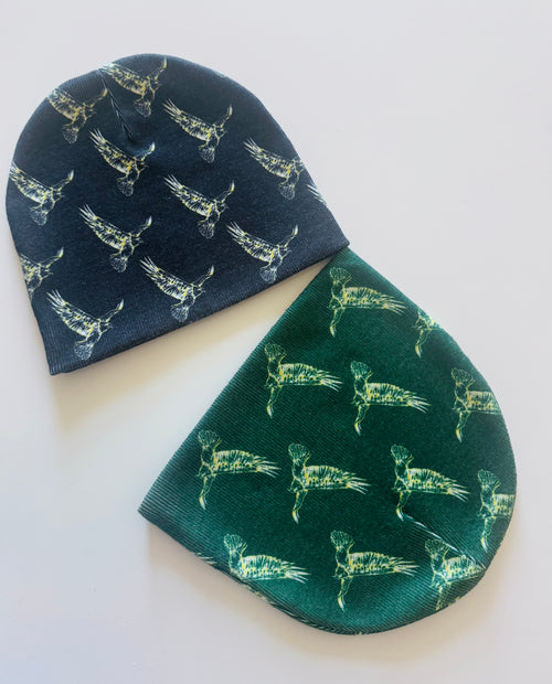 Beanie " Be Free " - Green